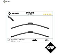 SWF VisioFlex Windscreen Wiper Wiper Blades Set No 269, contents: 2 pieces