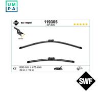 WIPER BLADE 119305 FOR SKODA VW CC/PASSAT/SEDAN/GRANDE/SCIROO/Van GOLF/VI/VAN