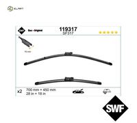 WIPER BLADE 119317 FOR SKODA ENYAQ/iV/SUV VW CUPRA AUDI Q4/Sportback