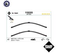 WIPER BLADE 119355 FOR VW BLP/BAG/BLF 1.6L 4cyl GOLF V