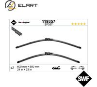 WIPER BLADE 119357 FOR BMW ALPINA B5 N53B25A N52B25A/BE/B/BF M57D25 2.5LA 3.0L