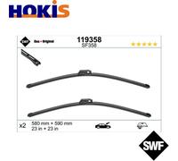 WIPER BLADE 119358 FOR AUDI A8D3 ASN/BBJ 3.0L BDX 2.8L ASB/BNG 3.0L BPK 3.1L