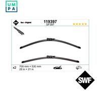 WIPER BLADE 119397 FOR MERCEDES-BENZ M272.945 M276.826/825 3.0L M272.967 3.5L