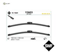 WIPER BLADE 119453 FOR RENAULT B4D409 H4D460/452/450/472 1.0L 3cyl CLIO V 1.3L