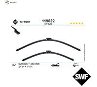 SWF Wiper Blade 119622 for MG ZS SUV (AZS1) 2017-