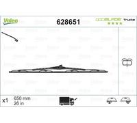 WIPER BLADE 628651 FOR RENAULT TRUCKS VOLVO DTI5-122HP/122HN 5.1L 4cyl D 6.2L FE