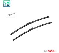 BOSCH 3397007099 Wiper Blade Front 650mm/650mm Length Flat Fits Seat Leon