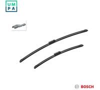 Bosch Aerotwin A309S - Front Windscreen Wipers - Set of 2 Replacement Blades - Comes with Pre-assembled Adapter - 2 Blades, 650 mm / 475 mm - Only for Left-Hand Drive (EU)