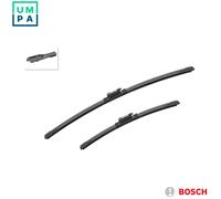 Bosch Wiper Blade Aerotwin A555S, Length: 600mm/400mm - Set of Front Wiper Blades - Only for Left-Hand Drive (EU)