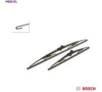 Bosch Wiper Blade Twin 534, Length: 530mm/380mm - Set of Front Wiper Blades