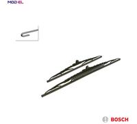 Bosch Wiper Blade Twin Spoiler 291S, Length: 600mm/450mm - Set of Front Wiper Blades