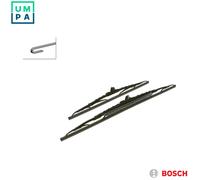 Bosch Wiper Blade Twin Spoiler 291S, Length: 600mm/450mm - Set of Front Wiper Blades