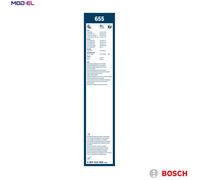 Bosch Wiper Blade Twin 655, Length: 650mm/550mm - Set of Front Wiper Blades