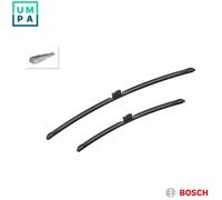 Bosch Wiper Blade Aerotwin A206S, Length: 650mm/475mm - Set of Front Wiper Blades - Only for Left-Hand Drive (EU)