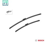 Bosch Wiper Blade Aerotwin A322S, Length: 650mm/500mm - Set of Front Wiper Blades - Only for Left-Hand Drive (EU)