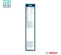 Bosch Wiper Blade Twin 650, Length: 650mm/650mm - Set of Front Wiper Blades