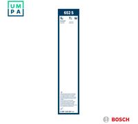 Bosch Wiper Blade Twin Spoiler 652S, Length: 650mm/575mm - Set of Front Wiper Blades
