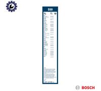 Bosch Wiper Blade Twin 550, Length: 550mm/550mm - Set of Front Wiper Blades
