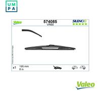 VALEO 574085 Rear wiper blade