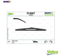 Valeo Rear Wiper Blade Silencio VR53 574087 220 mm Original Equipment – Single