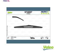 Valeo Rear Wiper Blade Silencio VR53 574087 220 mm Original Equipment – Single