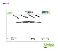 WIPER BLADE 574106 FOR SKODA VW ESCARABAJO/Convertible FUSCA 1500,1600 POLO 1.0L