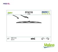 WIPER BLADE 574118 FOR ASTON MARTIN VW CARAVELLE/KOMBI/Bus/TRANSPORTER/Mk LT 306