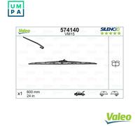 Valeo 574140 Wiper Blade Driver Side Passenger Side Fits Opel Renault Vauxhall