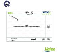 Valeo 574140 Wiper Blade Driver Side Passenger Side Fits Opel Renault Vauxhall