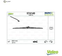 Valeo 574140 Wiper Blade Driver Side Passenger Side Fits Opel Renault Vauxhall
