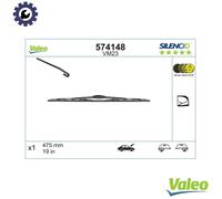 Valeo 574148 Silencio VM23 Front Window Windscreen Wiper Blade x1 19" 475mm