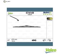 Valeo Silencio Wiper Blade VM24 - Front - 475 mm - 1 Blade | Conventional Blade, 574149