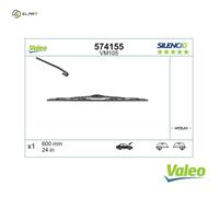 WIPER BLADE FOR BMW RENAULT 5 E34 M20 B20 M50 B20 M21 D24 M20 B25 M50 B25 VALEO