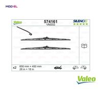 WIPER BLADE 574161 FOR RENAULT ESPACE/III/Mk AVANTIME G8T760/716/714 2.2L 4cyl