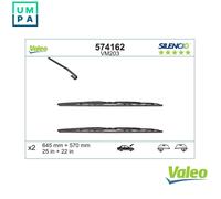 WIPER BLADE 574162 FOR BMW M47D20 2.0L 4cyl 5 E39 M57D25 M51D25 2.5L M54B30 3.0L