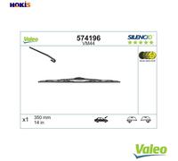 Valeo Wiper Blade Silencio VM44 – 350 mm All-Season Conventional – 1 pc (574196)