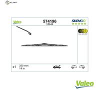 Valeo Wiper Blade Silencio VM44 – 350 mm All-Season Conventional – 1 pc (574196)