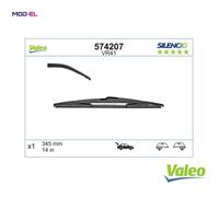 WIPER BLADE 574207 FOR MITSUBISHI OUTLANDER/SUV AIRTREK HYUNDAI i40/CW SANTA RX