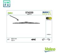 Valeo 574250 Silencio VM111 Front Window Windscreen Wiper Blade x1 650mm 26"