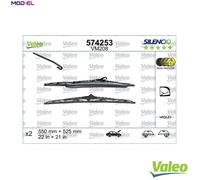 Valeo Wiper Blade 574253 for ALFA ROMEO 156 932 1997 to 05/2006
