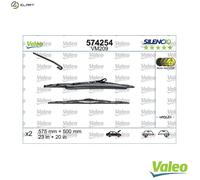 WIPER BLADE 574254 FOR BMW 3/E46/Convertible/Compact N42B18A N46B18A 1.8L 4cyl