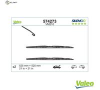 Land Rover Discovery MK2 Wiper Blade Specific Set 525+525mm 21"+21" 1998 - 2004