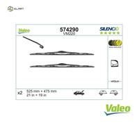 WIPER BLADE 574290 FOR SKODA OCTAVIA/Combi FABIA/Praktik VW BORA GOLF/IV/Mk 1.4L