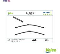 WIPER BLADE 574305 FOR AUDI A4/S4/Convertible BWT/BWE/ALT 2.0L BRC/BPW 2.0L 4cyl
