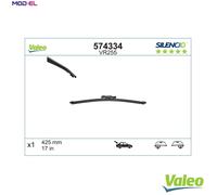 VALEO 574334 Rear wiper blade