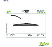 Hyundai Kona Wiper Blade 17-22 (574587) OEM Valeo