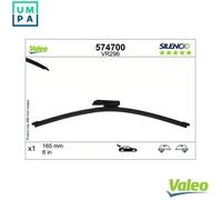 Valeo Front & Rear Wiper Blade Set fits Renault Espace VI 2023 on