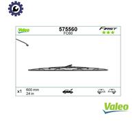 VALEO First Wiper - FC60 Durable and Reliable Conventional Wiper Blade 600mm - Front - 1 Wiper Blade - 575560