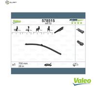 Valeo Windscreen Wiper Blade 578515 – OE Replacement, Fits Citroen Ford Jaguar Mercedes-Benz