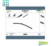 WIPER BLADE 578517 FOR RENAULT SCENIC/GRAND/III PEUGEOT 308/SW/CC FORD 1.4L 4cyl